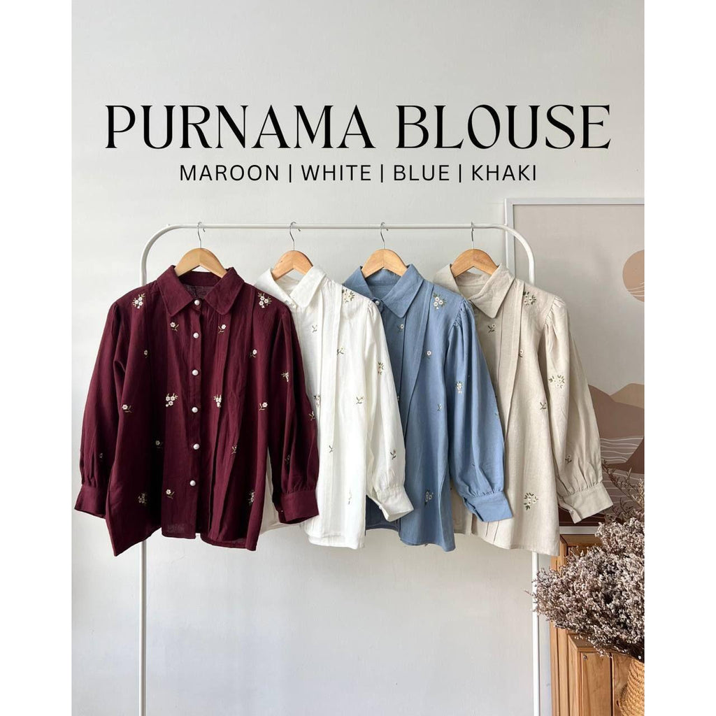 PURNAMA BLOUSE BY PETIKITA CASUAL