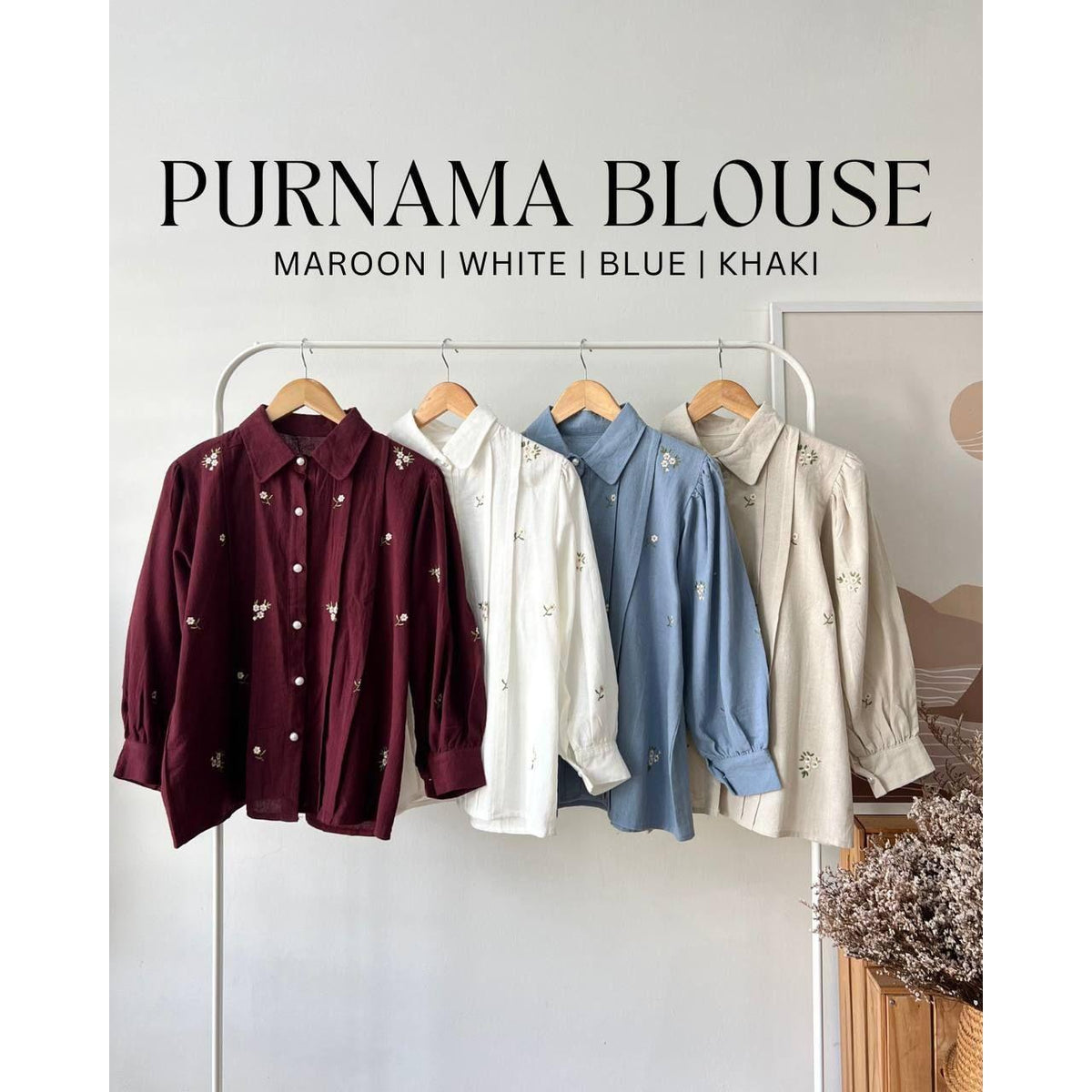 PURNAMA BLOUSE BY PETIKITA CASUAL