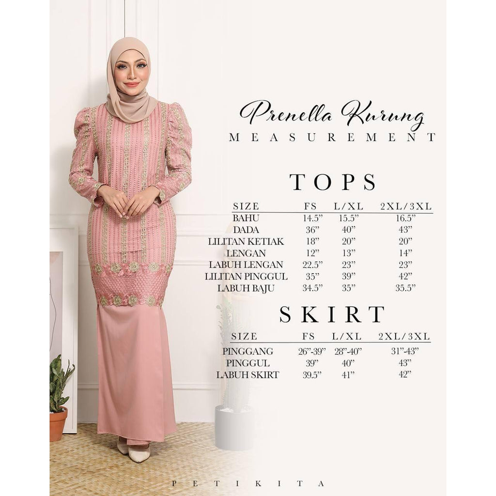 PRENELLA KURUNG BY PETIKITA RAYA
