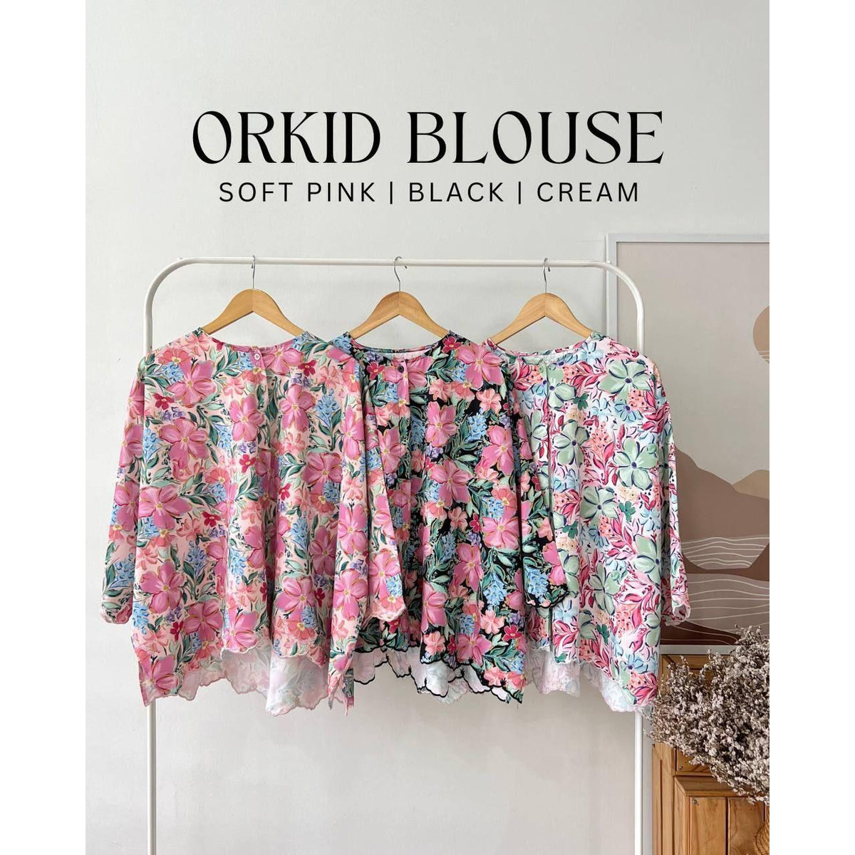 ORKID BLOUSE BY PETIKITA CASUAL