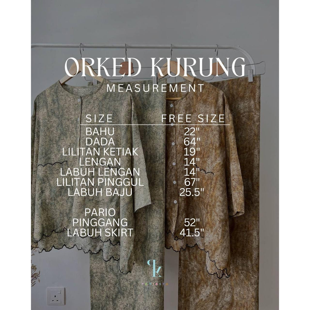 ORKED KURUNG BY PETIKITA RAYA 2024