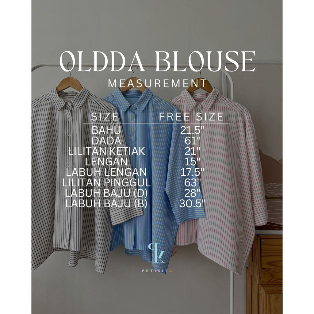 OLDDA BLOUSE BY PETIKITA CASUAL