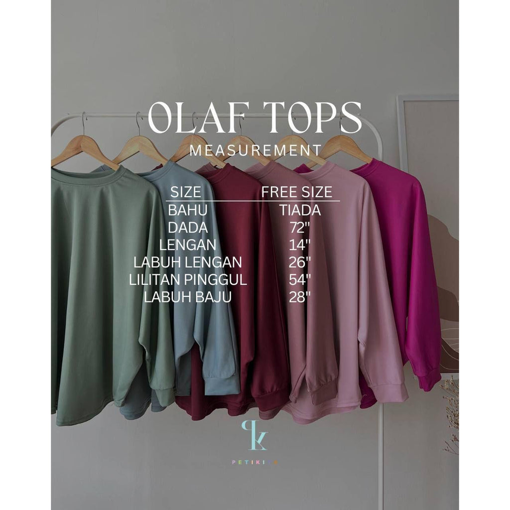 OLAF TOPS BY PETIKITA CASUAL