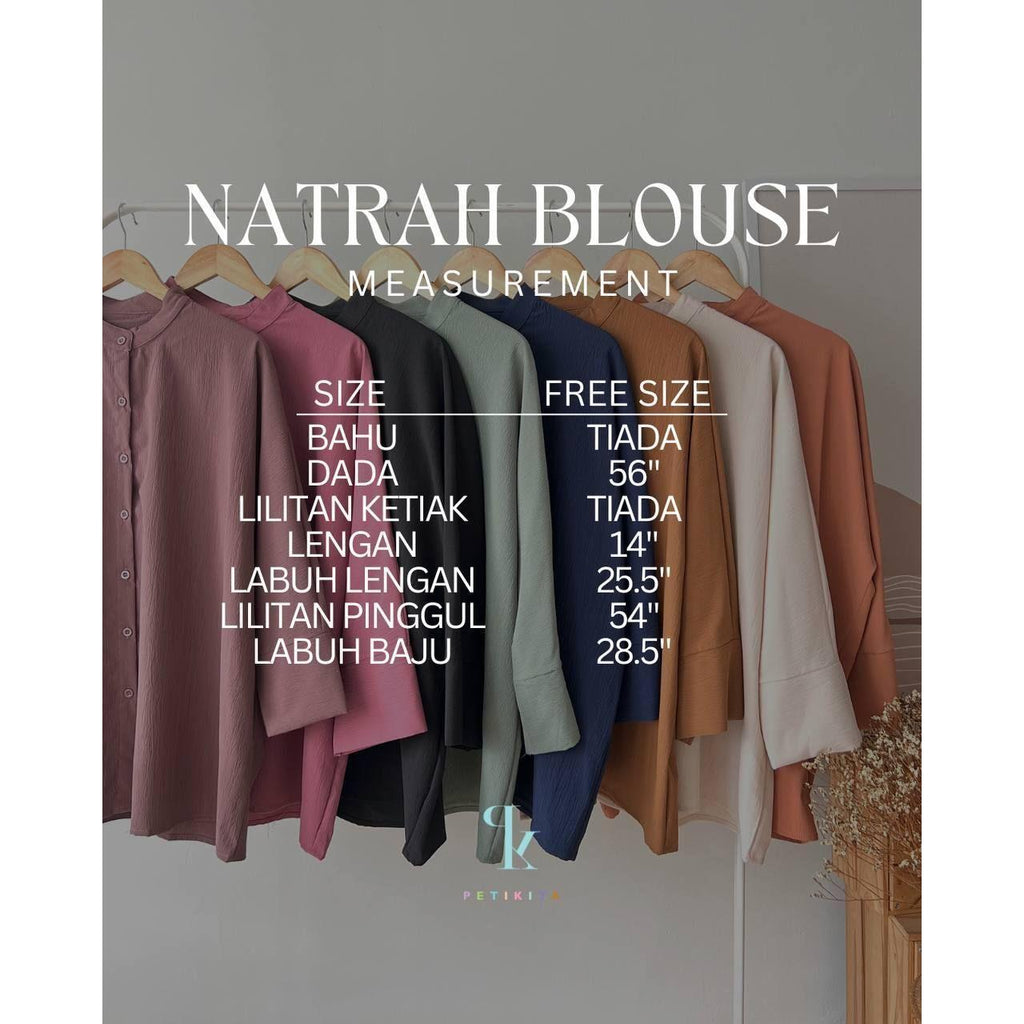 NATRAH BLOUSE BY PETIKITA CASUAL