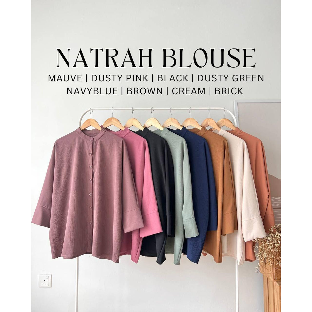 NATRAH BLOUSE BY PETIKITA CASUAL
