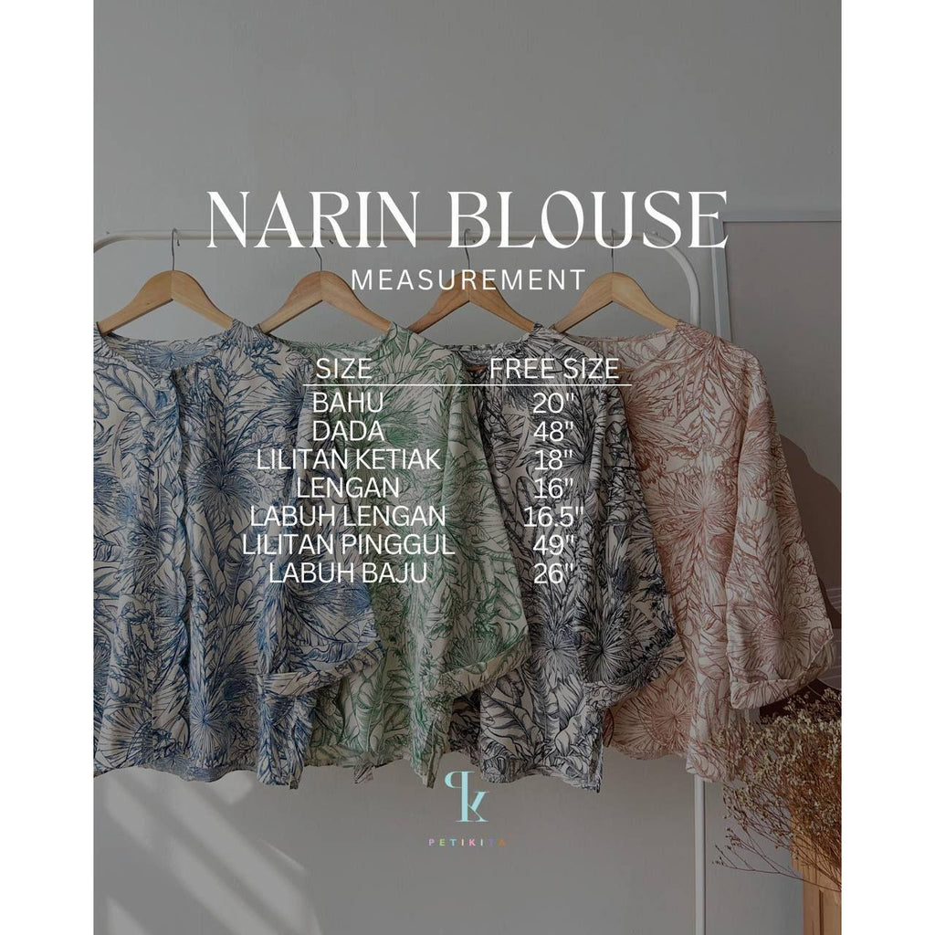 NARIN BLOUSE BY PETIKITA CASUAL