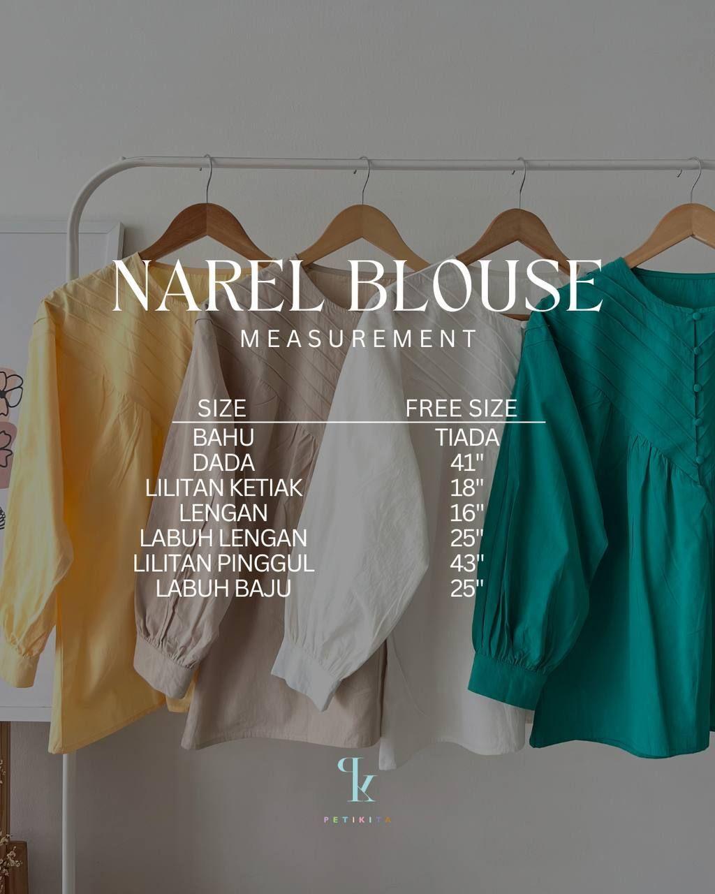 NAREL BLOUSE BY PETIKITA