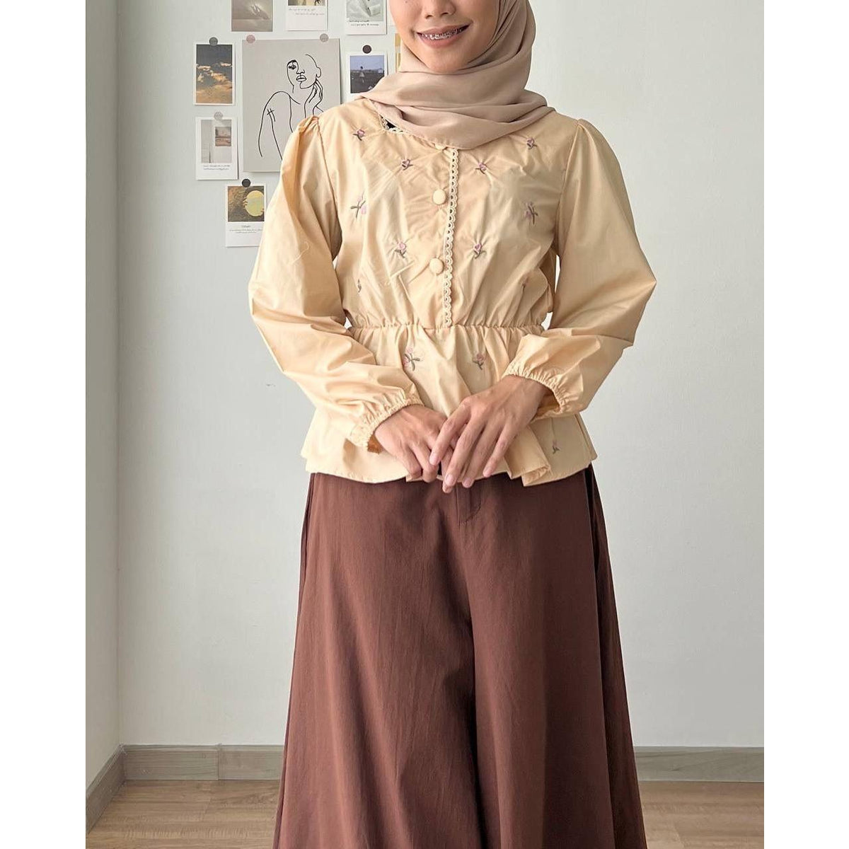 NAMI BLOUSE BY PETIKITA CASUAL