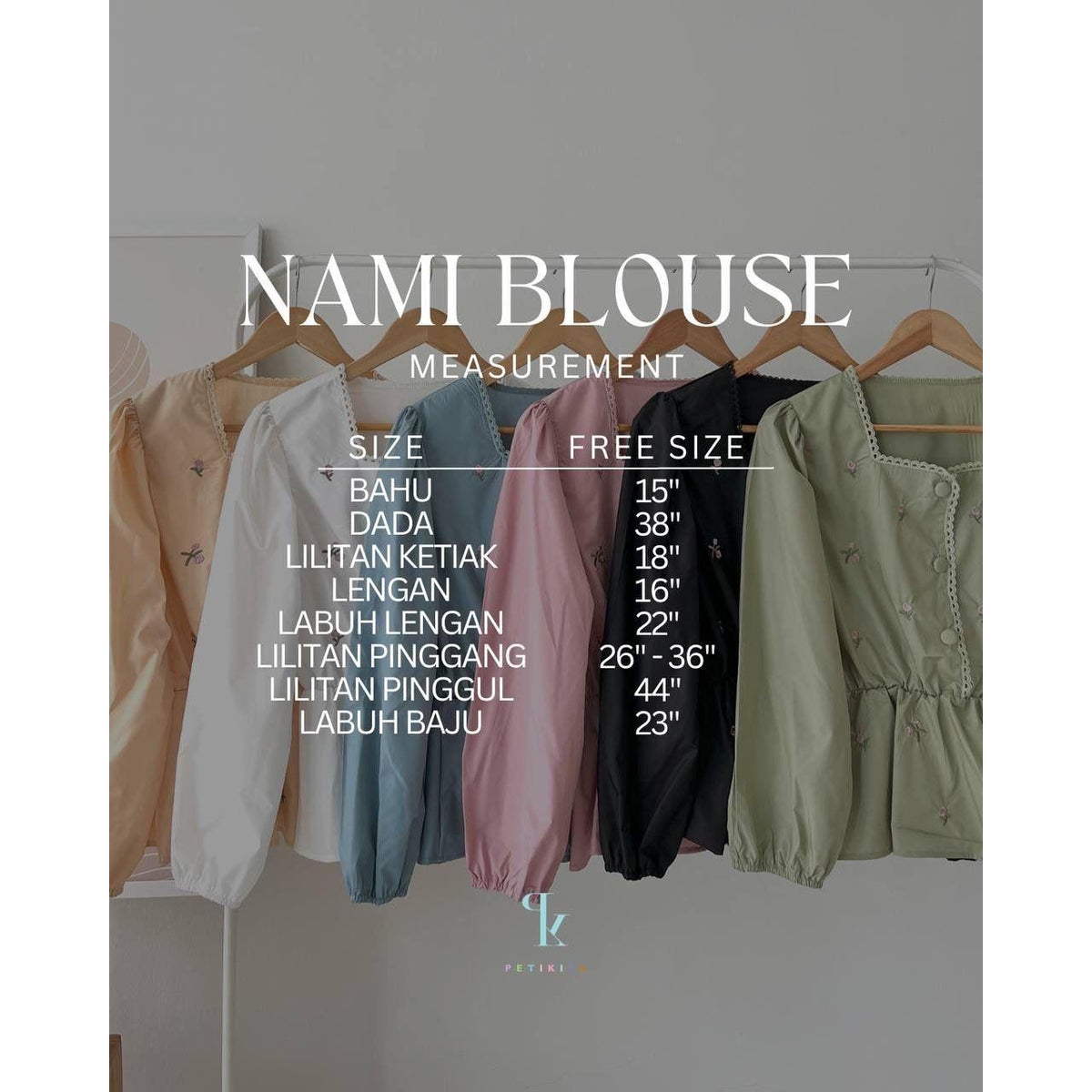 NAMI BLOUSE BY PETIKITA CASUAL