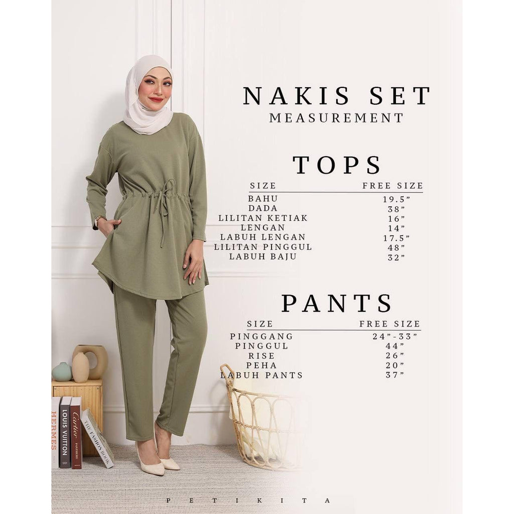 NAKIS SET BY PETIKITA CASUAL