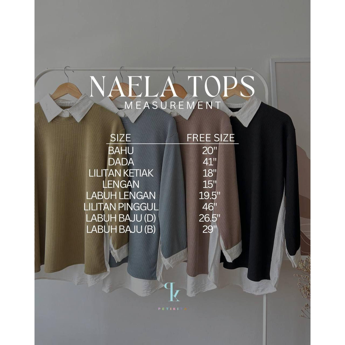 NAELA BLOUSE BY PETIKITA CASUAL