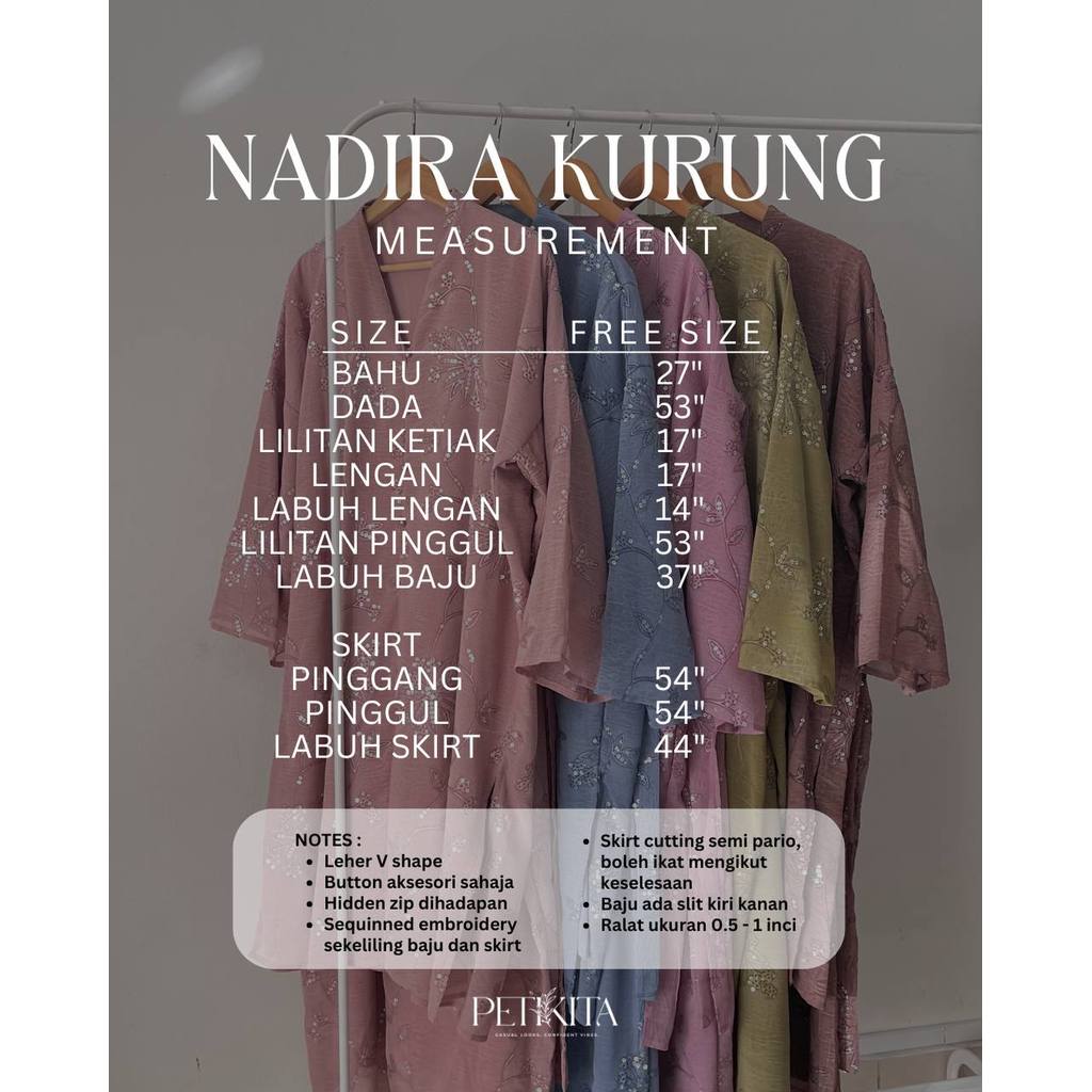 NADIRA KURUNG PETIKITA RAYA 2026