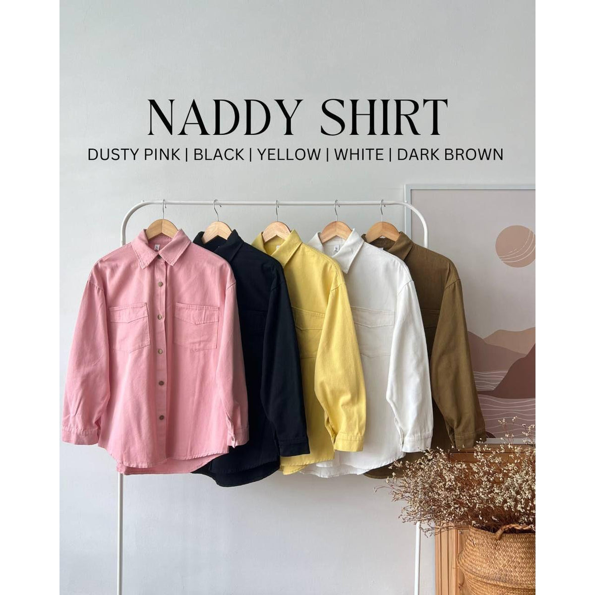 NADDY SHIRT BY PETIKITA CASUAL
