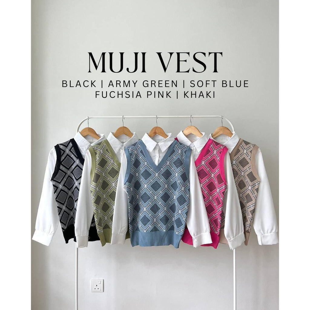MUJI VEST BY PETIKITAA CASUAL