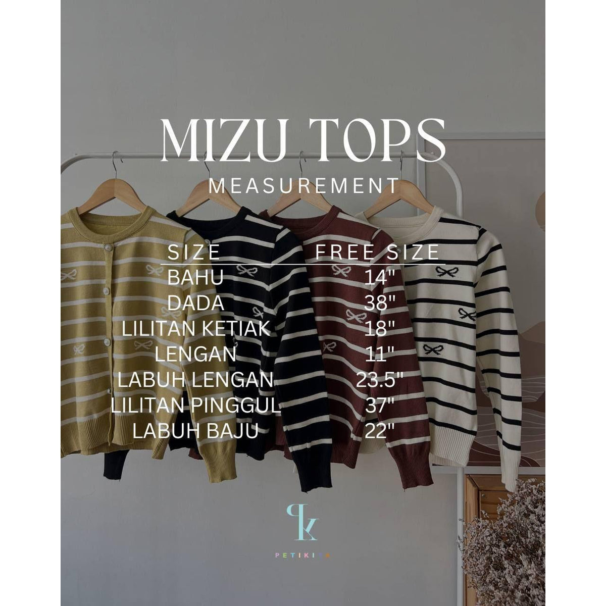 MIZU TOPS BY PETIKITA CASUAL