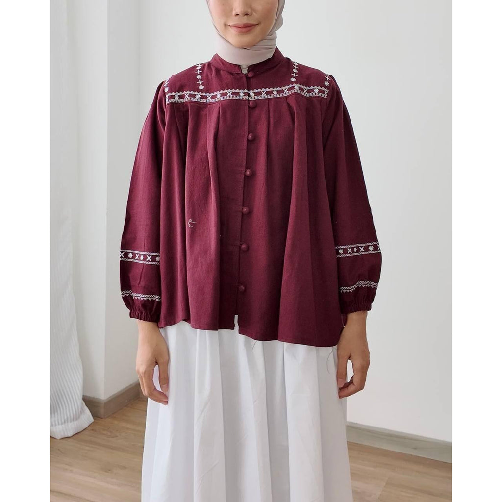 MIYA BLOUSE BY PETIKITA CASUAL