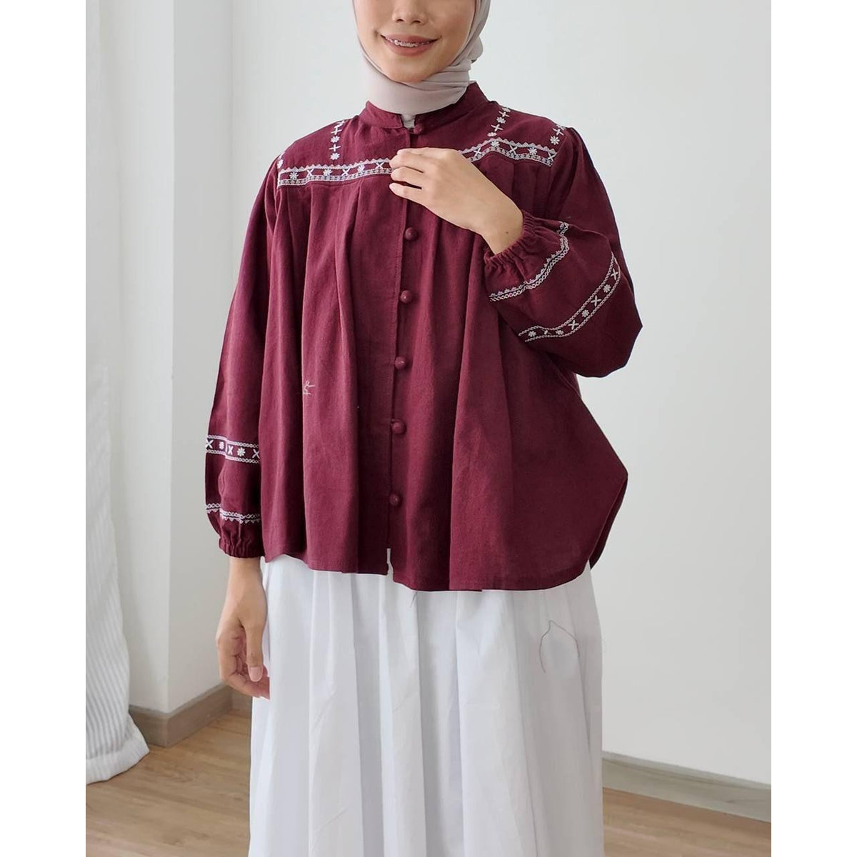 MIYA BLOUSE BY PETIKITA CASUAL