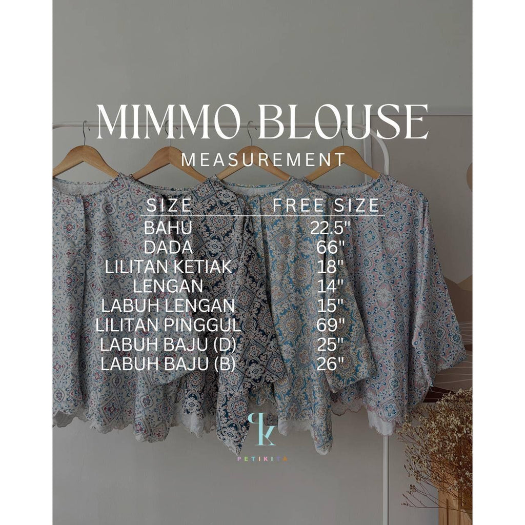 MIMMO BLOUSE BY PETIKITAAAAA