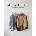 MILVA BLAUS PETIKITA KASUAL