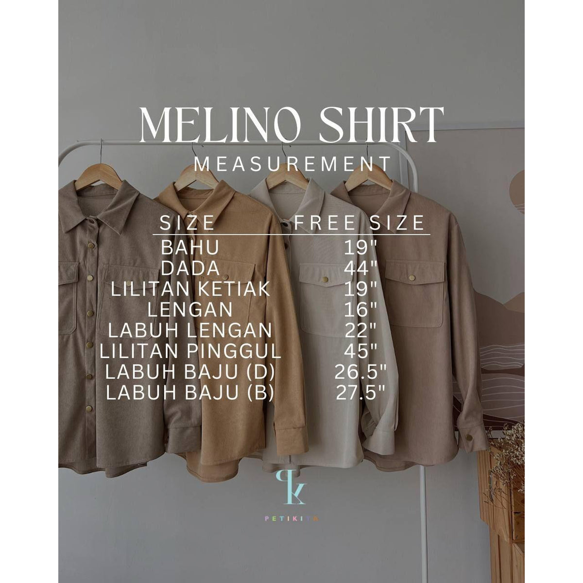 MELINO SHIRT BY PETIKITAAAAA