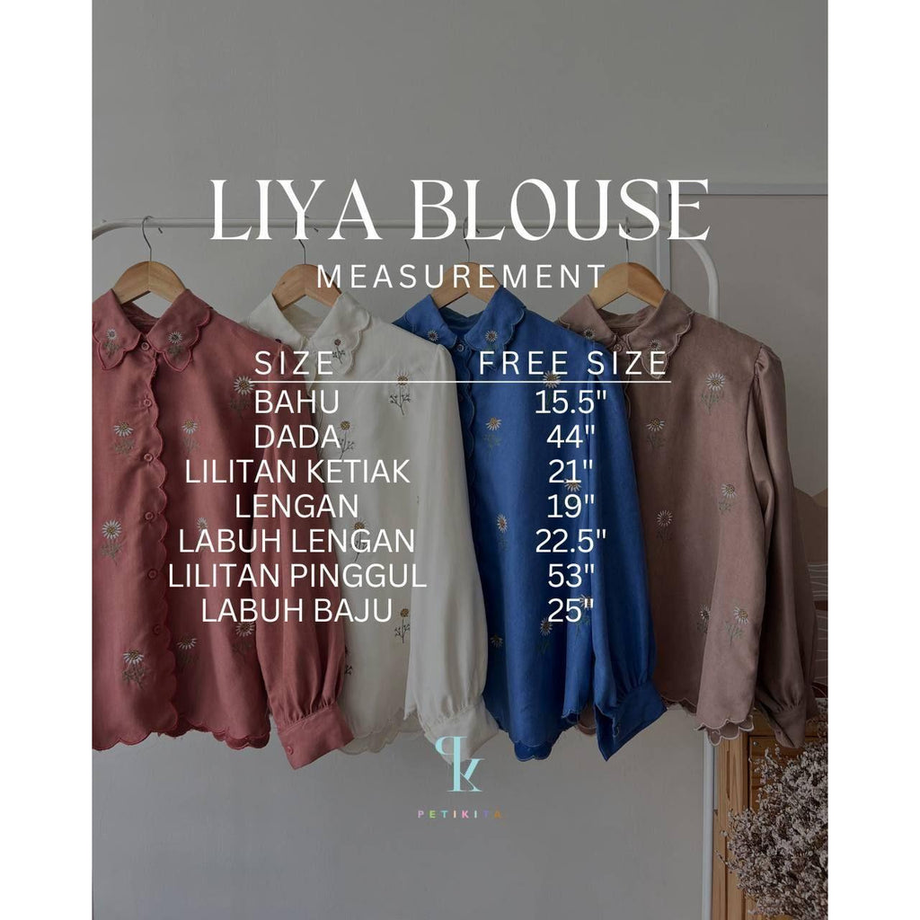 LIYA BLOUSE BY PETIKITA CASUAL