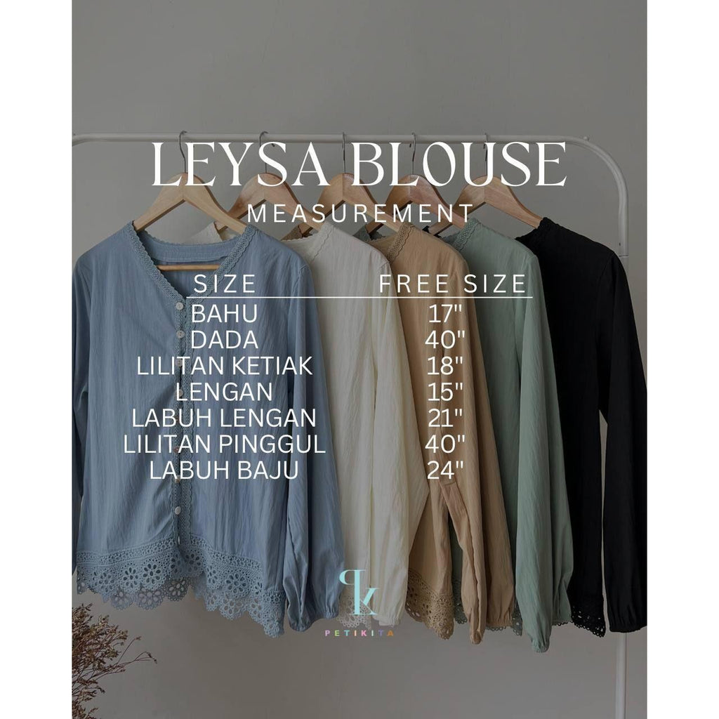 LEYSA BLOUSE BY PETIKITA CASUAL