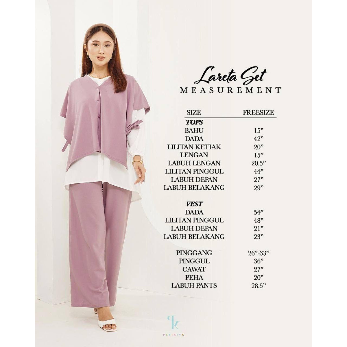 LARETA SET BY PETIKITA CASUAL
