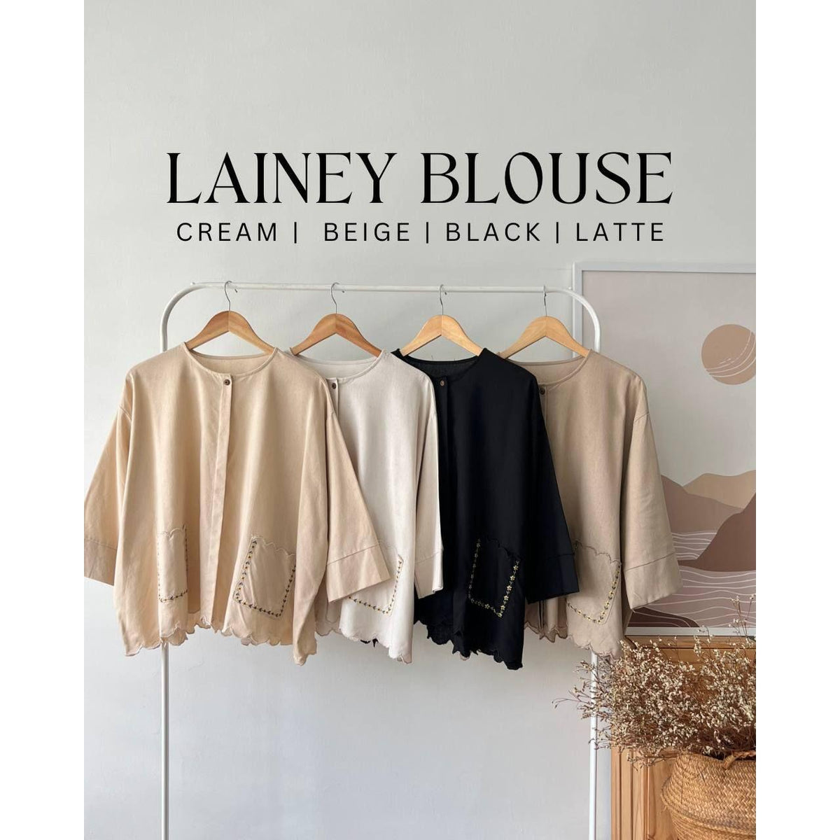 LAILEY BLOUSE BY PETIKITA CASUAL