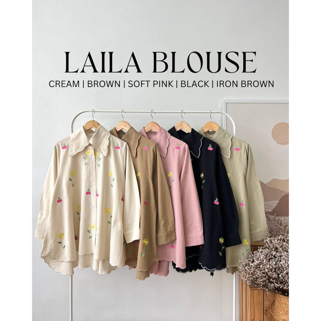 LAILA BLOUSE BY PETIKITA CASUAL