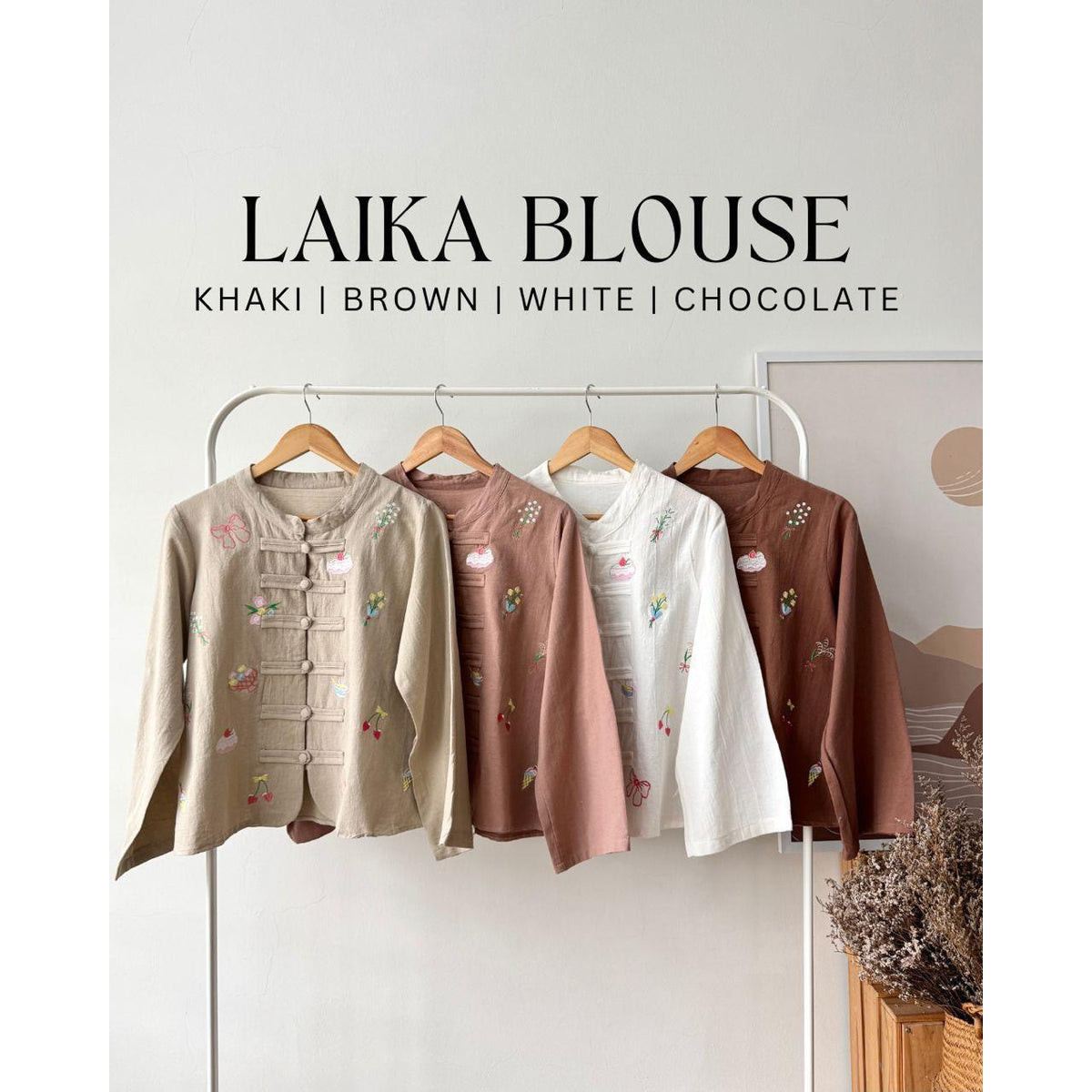 LAIKA BLOUSE BY PETIKITA CASUAL