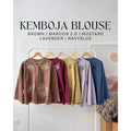 KEMBOJA 2.0 BLOUSE BY PETIKITA CASUAL