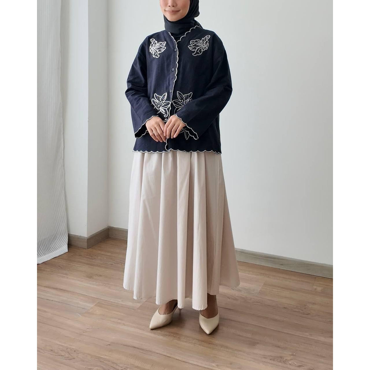 KEMBOJA 2.0 BLOUSE BY PETIKITA CASUAL