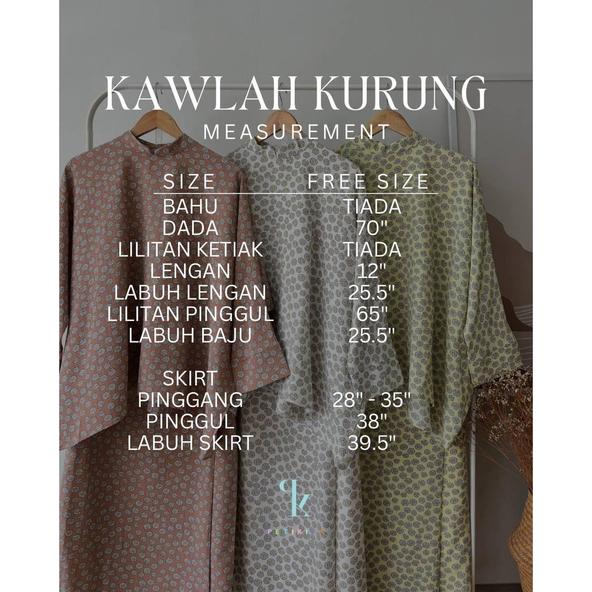 KAWLAH KURUNG BY PETIKITA CASUAL