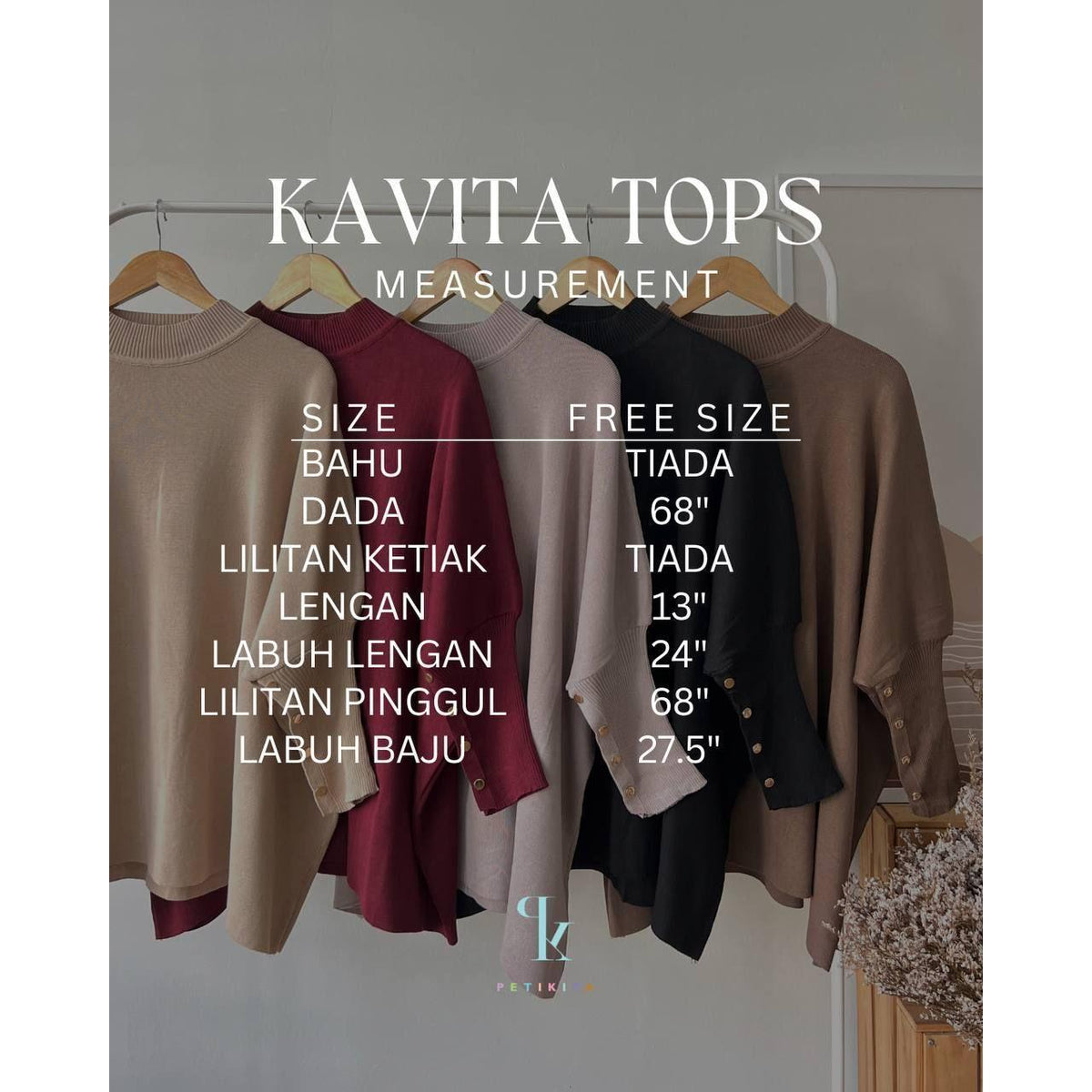 KAVITA TOPS BY PETIKITA CASUAL