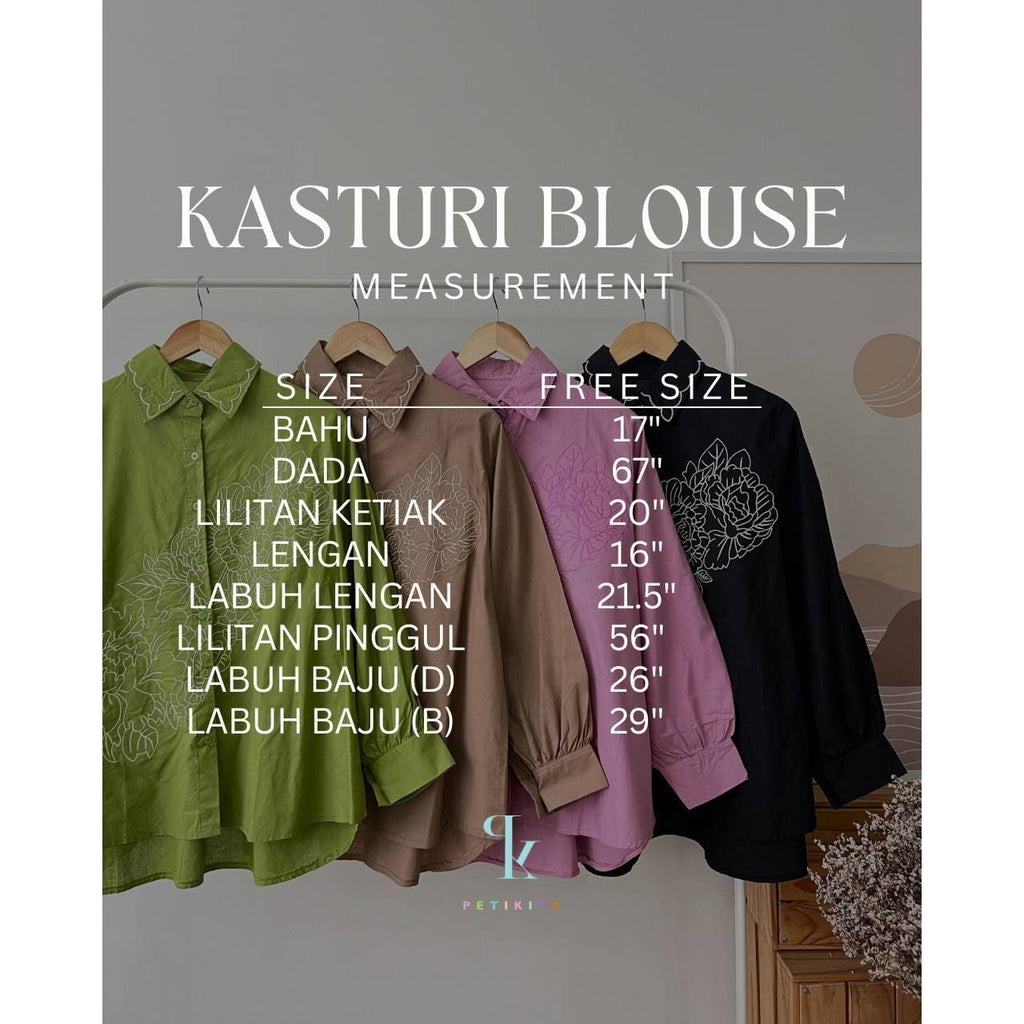 KASTURI BLOUSE BY PETIKITA CASUAL