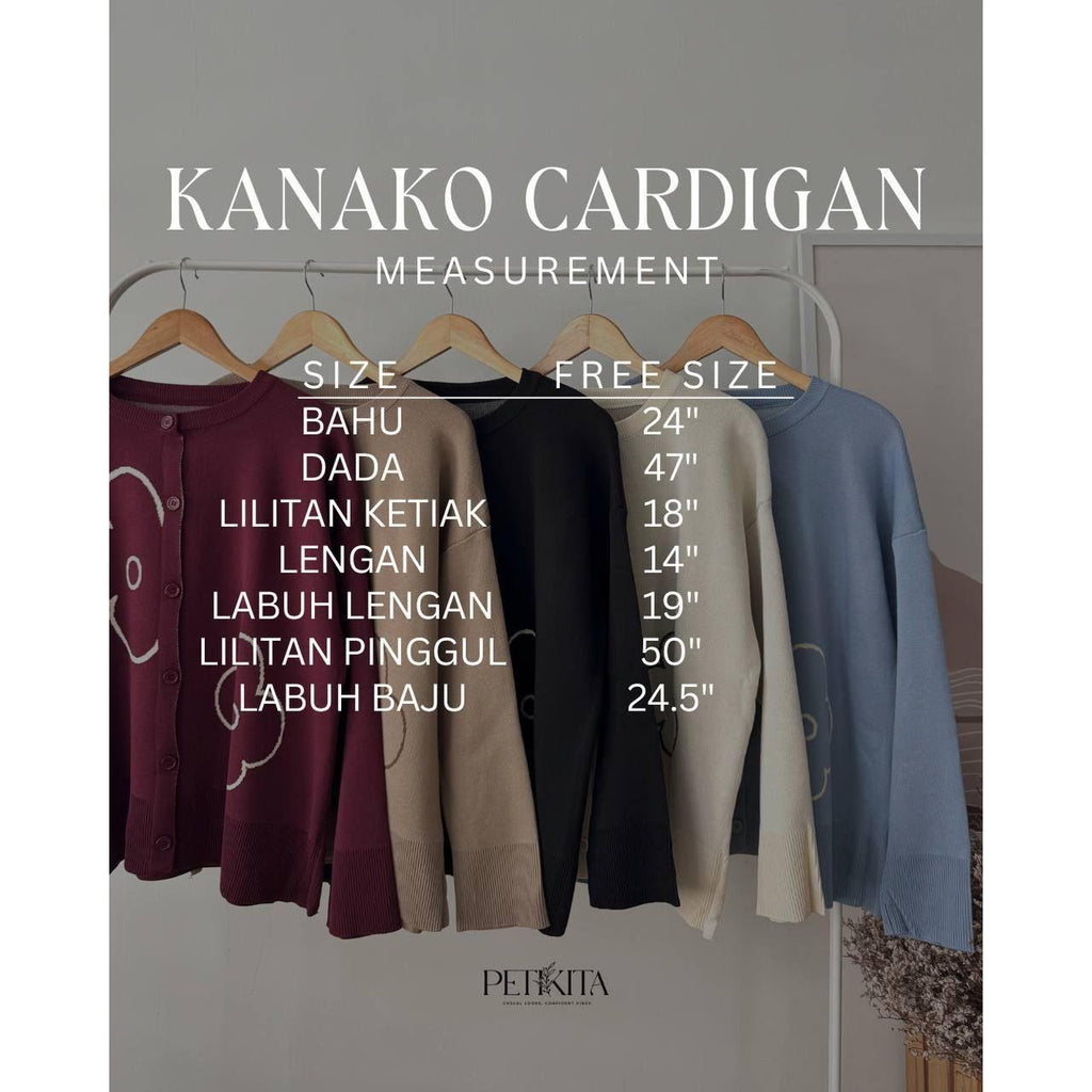 KANAKO CARDIGAN BY PETIKITA CASUAL