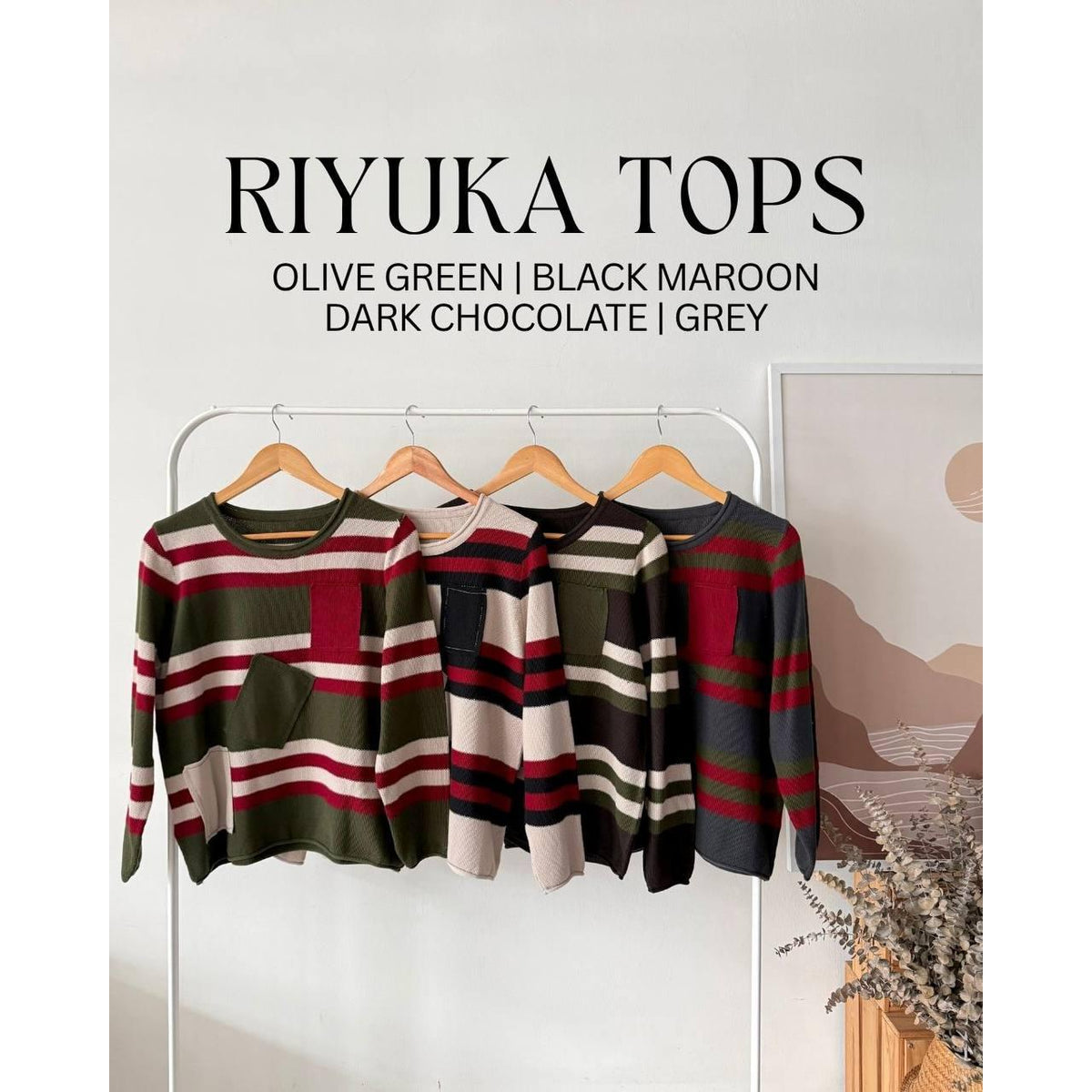 RIYUKA TOPS BY PETIKITA CASUAL