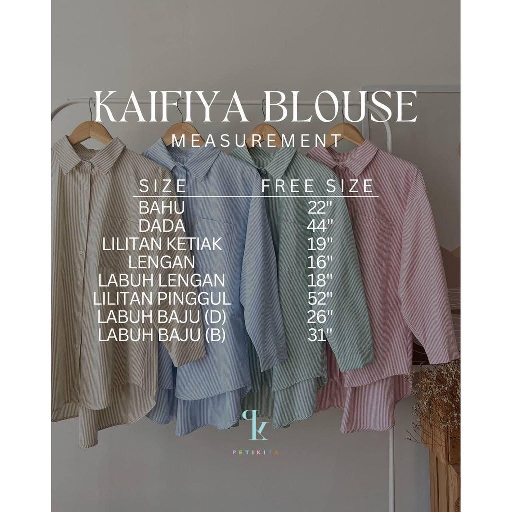 KAIFIYA BLOUSE BY PETIKITA