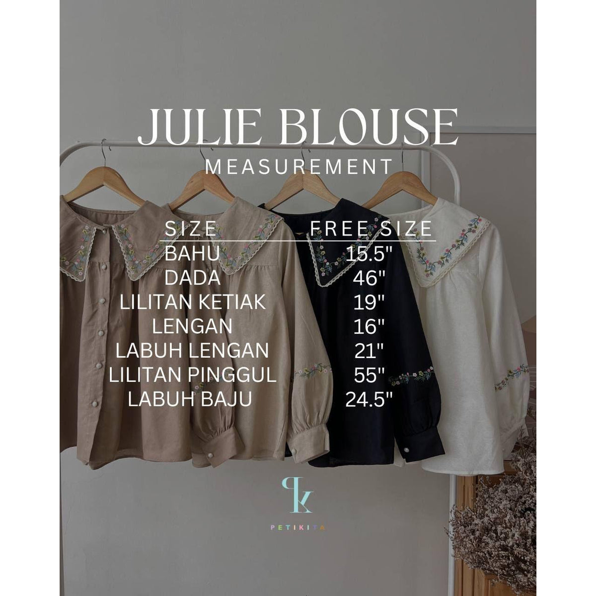 JULIE BLOUSE BY PETIKITA CASUAL