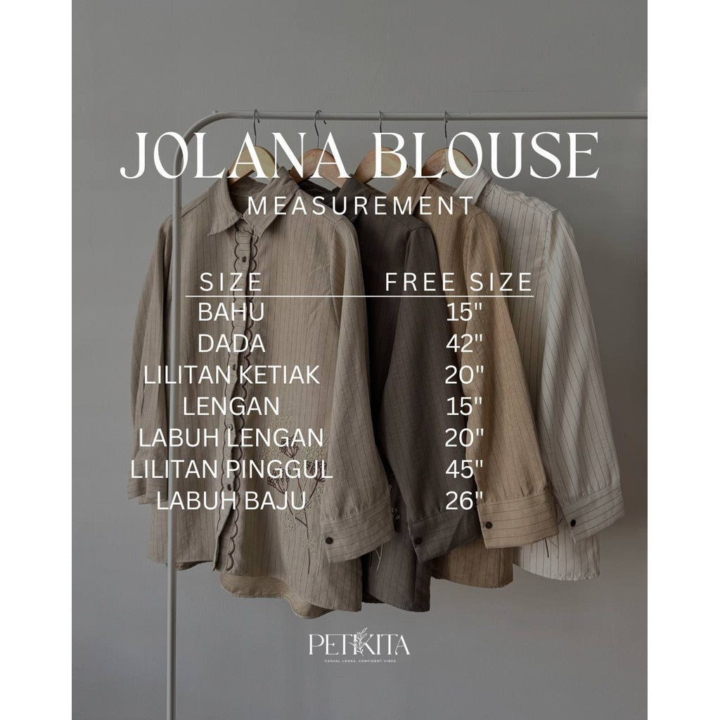 JOLANA BLOUSE BY PETIKITA CASUAL