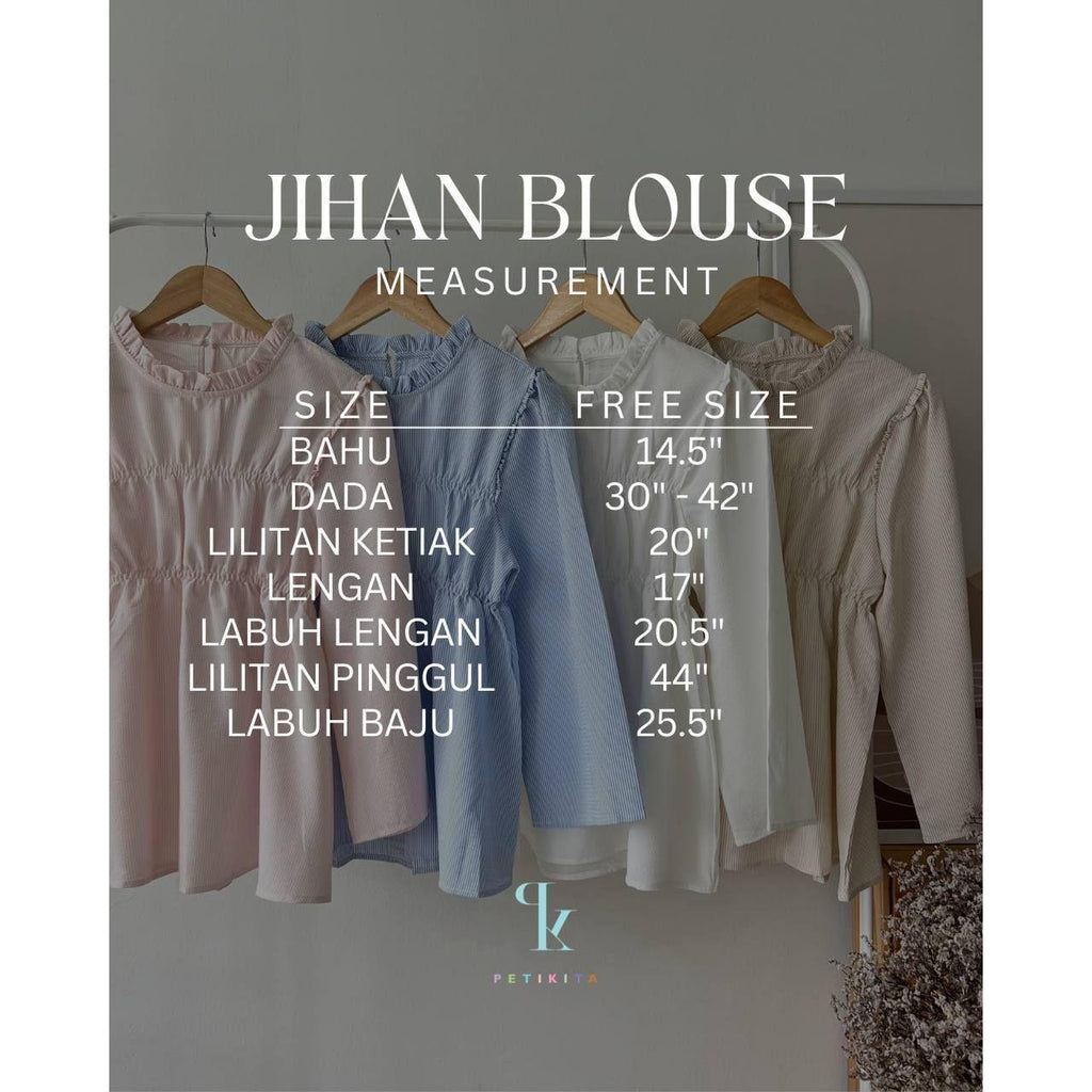 JIHAN BLOUSE BY PETIKITA CASUAL