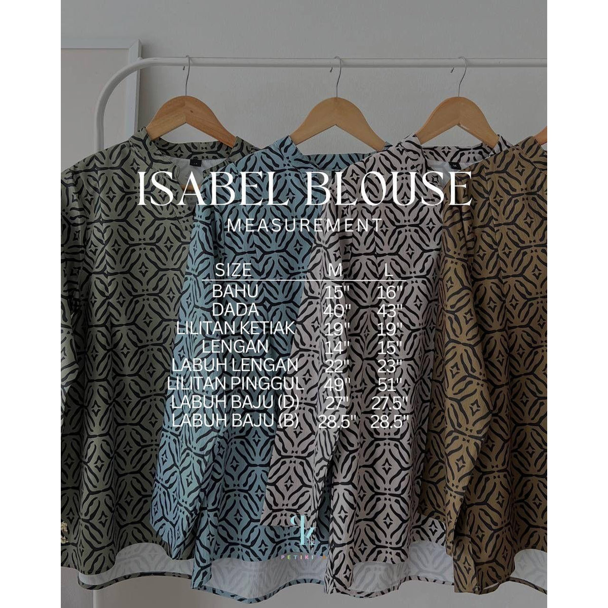ISABEL BLOUSE BY PETIKITA