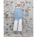 INDIGO BLOUSE 2.0 BY PETIKITA CASUAL