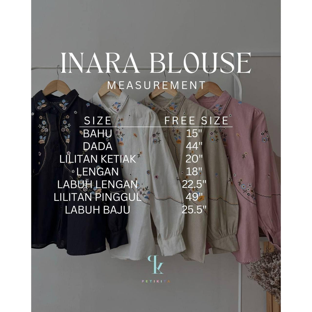 INARA BLOUSE BY PETIKITA CASUAL