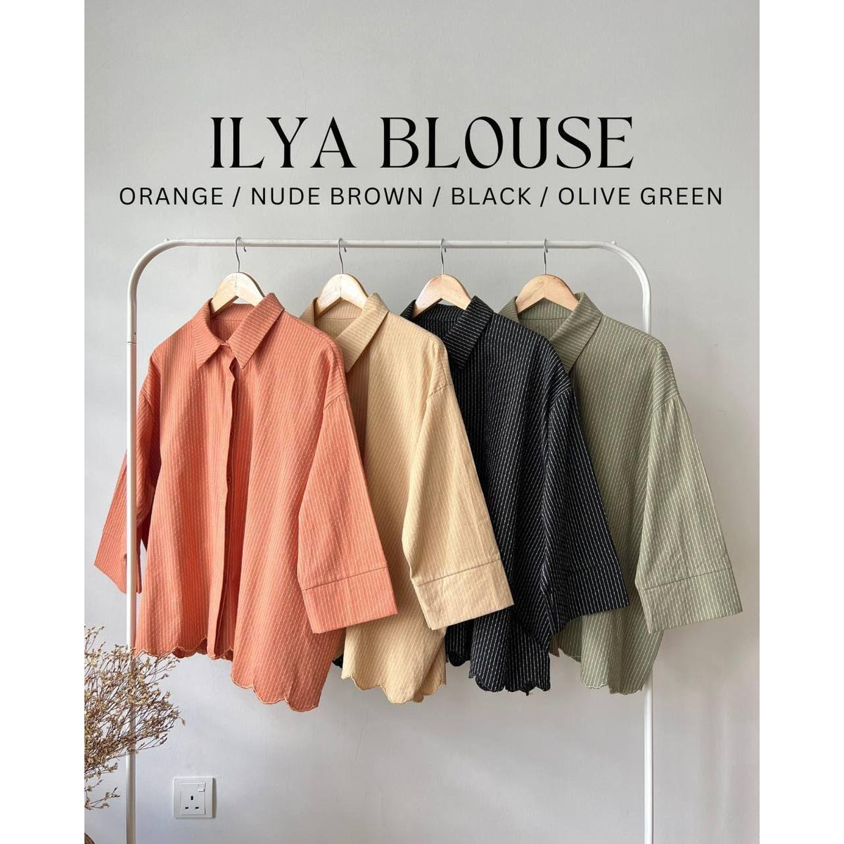 ILYA BLOUSE BY PETIKITA CASUAL