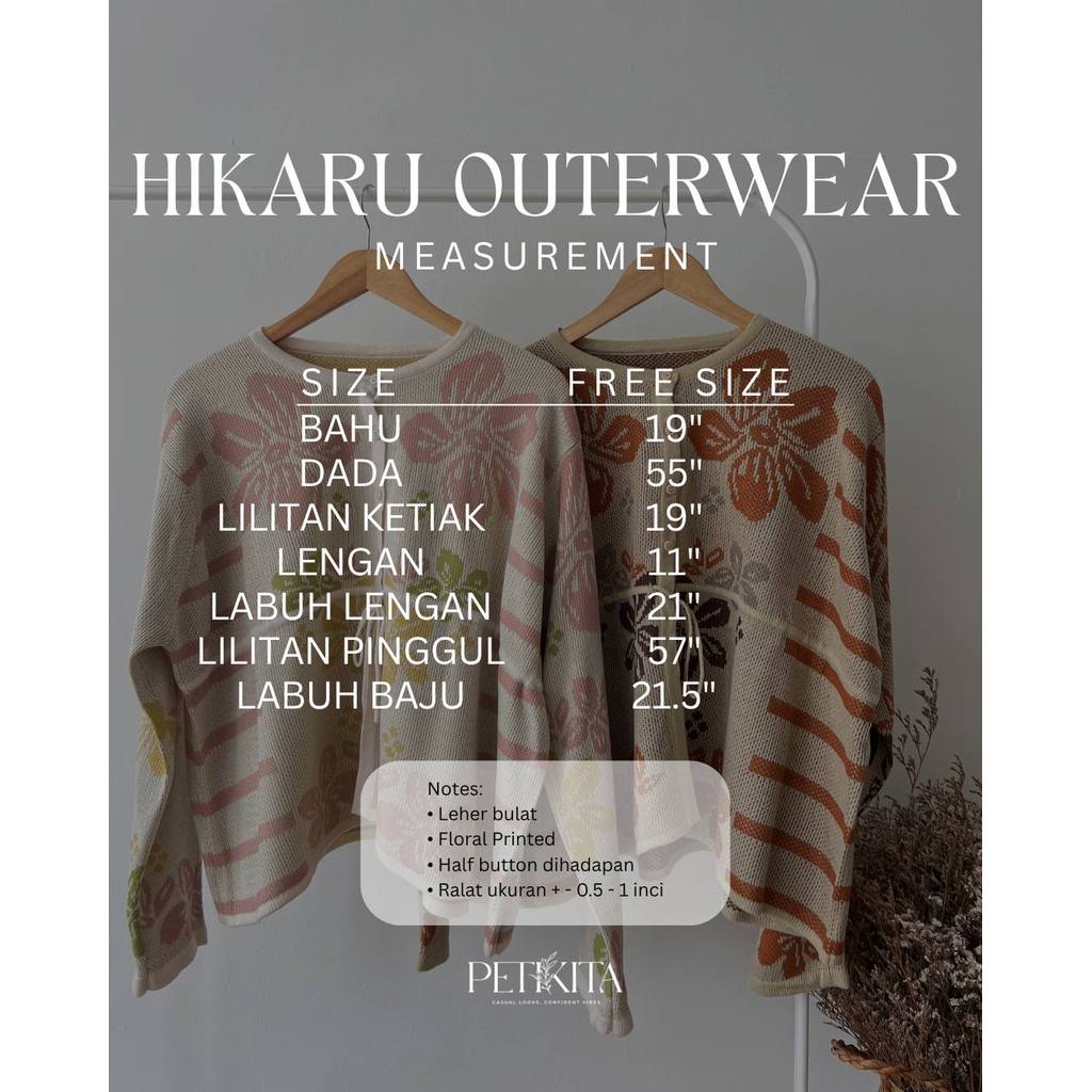 HIKARU CARDIGAN BY PETIKITA CASUAL