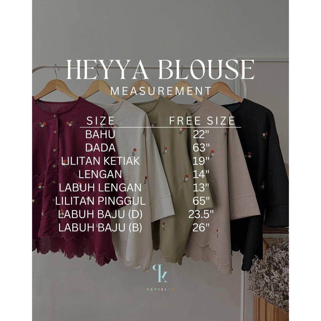 HEYYA BLOUSE BY PETIKITA CASUAL