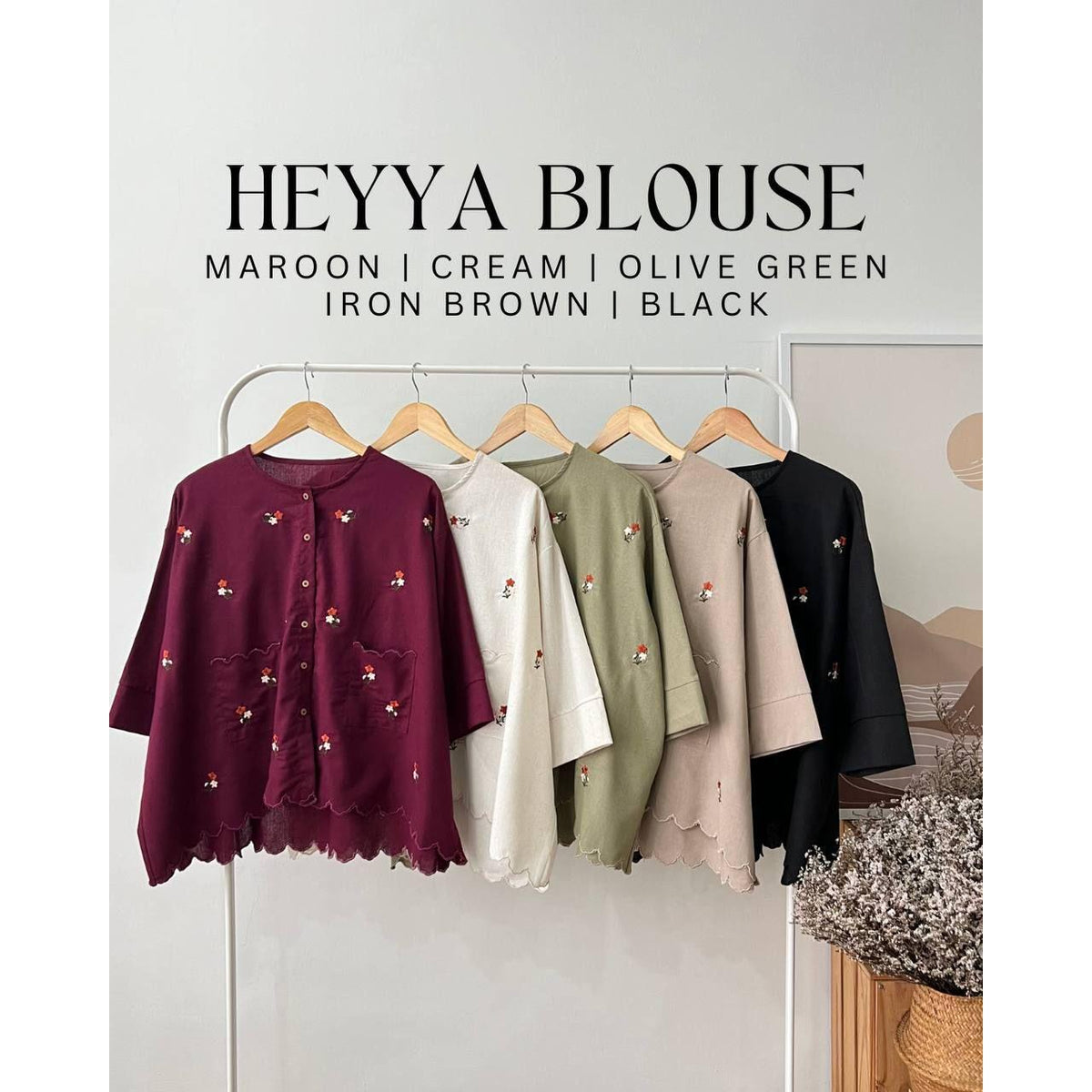 HEYYA BLOUSE BY PETIKITA CASUAL