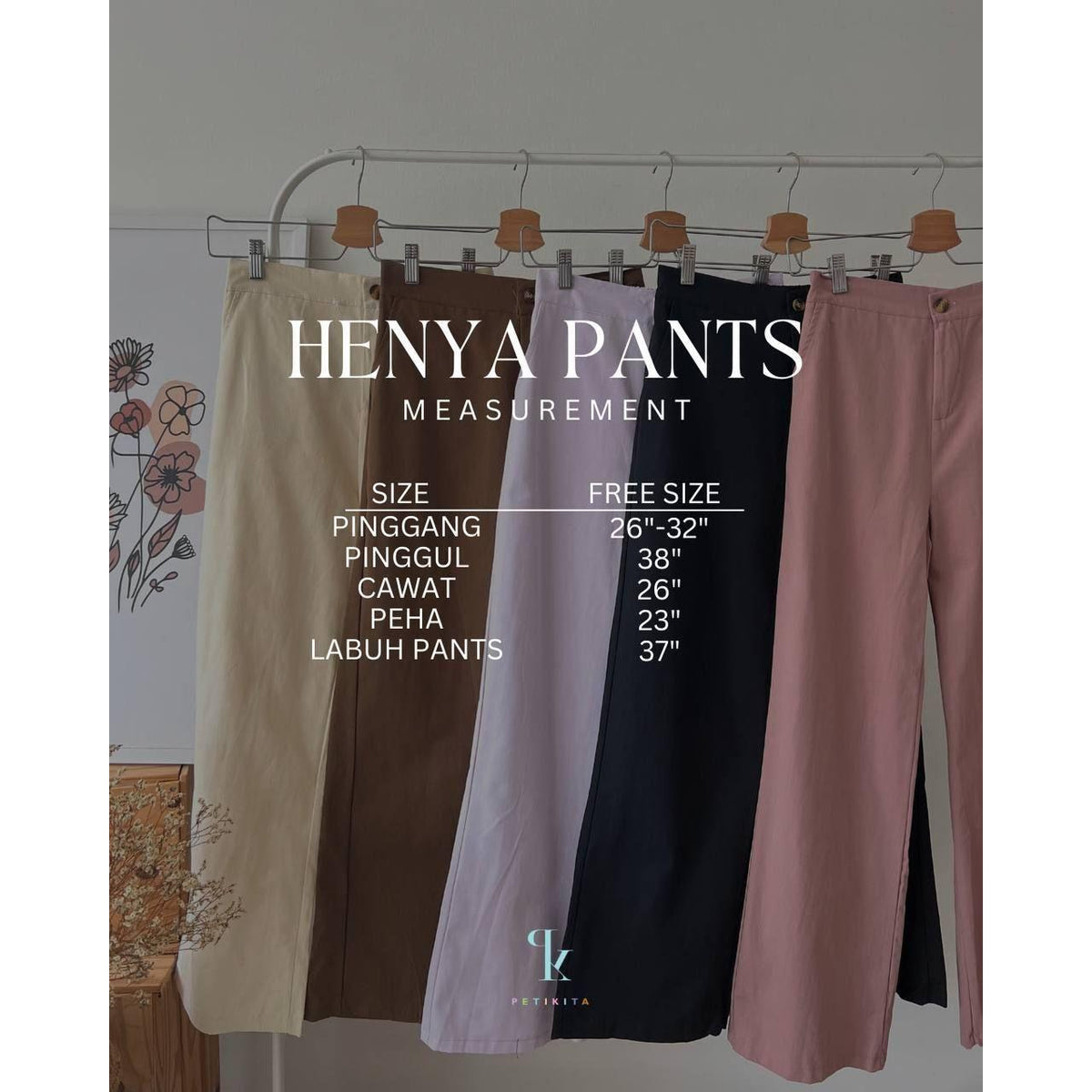 HENYA PANTS BY PETIKITA CASUAL