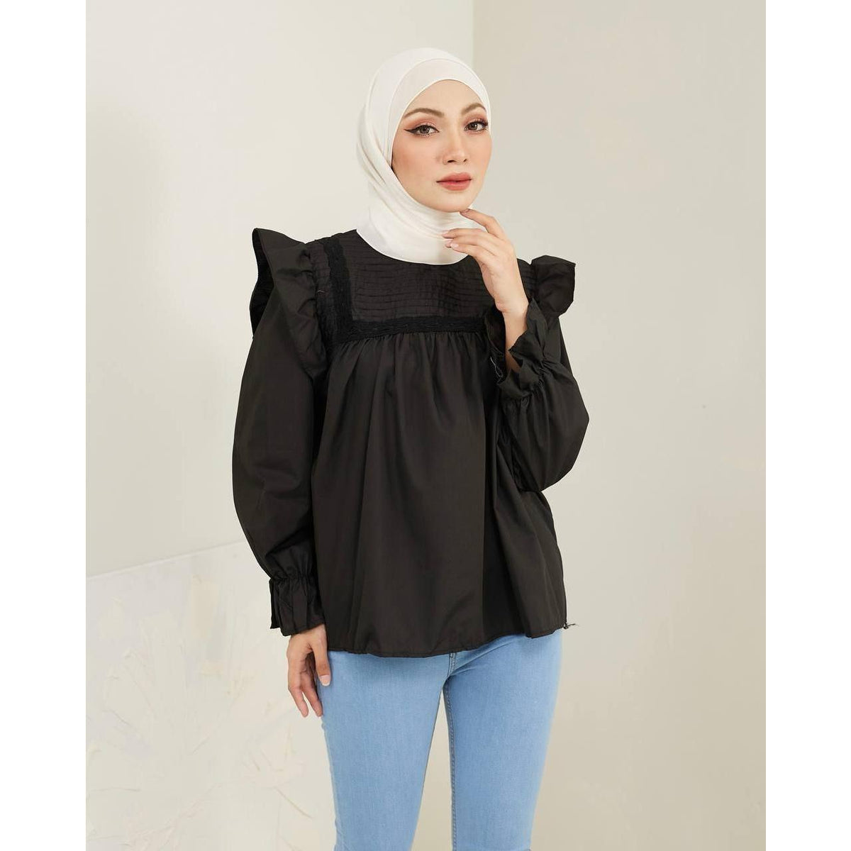 HEME BLOUSE BY PETIKITA CASUAL